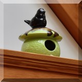 D30. Ceramic birdhouse. 